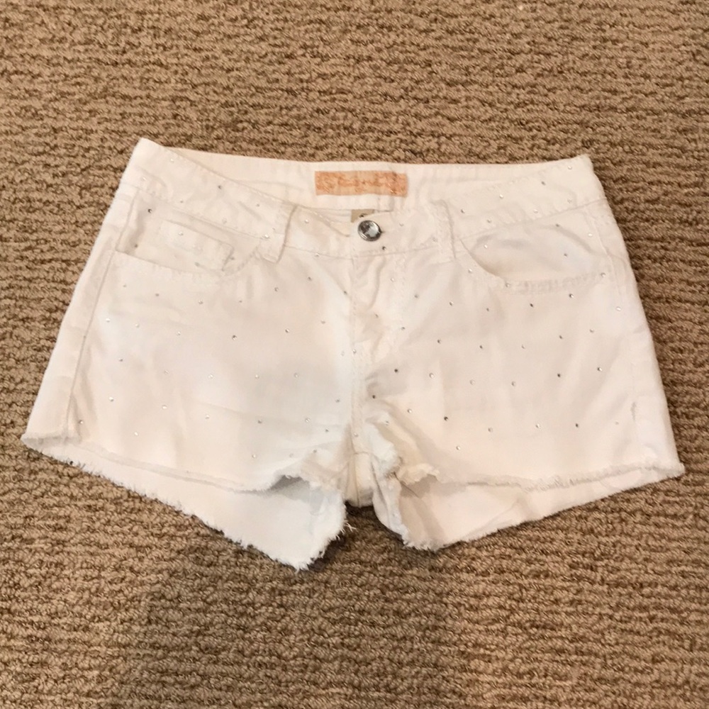 White Denim Shorts!